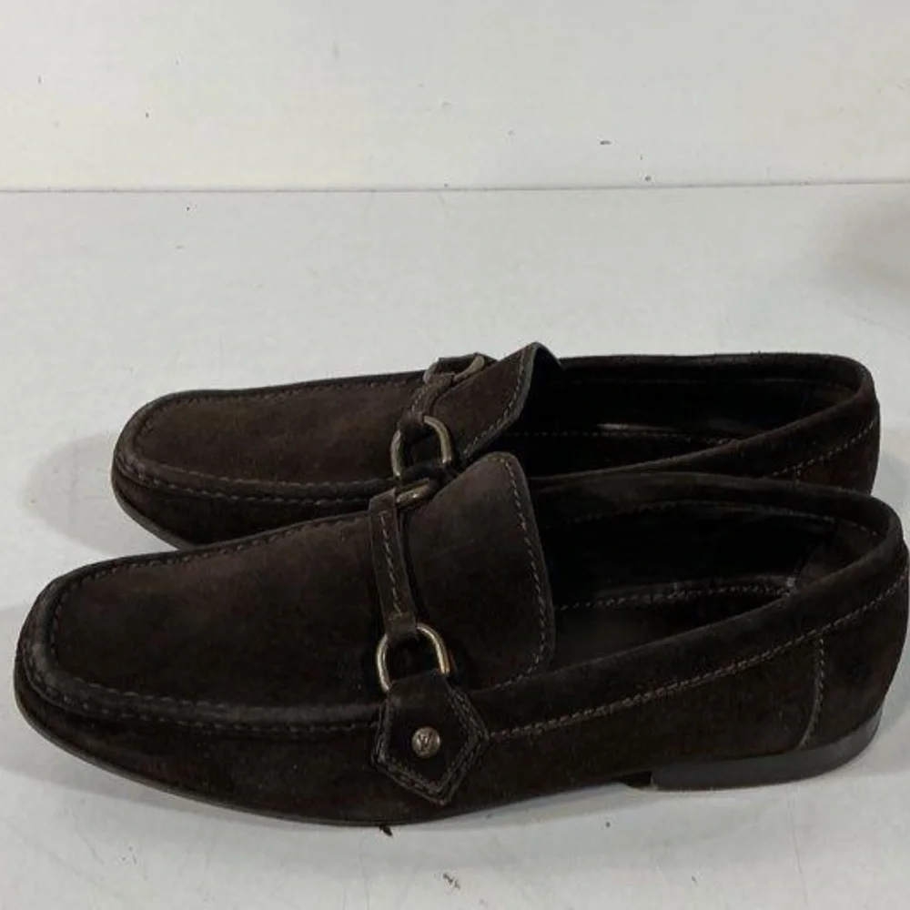 Louis Vuitton | Shoes | Mens Louis Vuitton Dark Brown Suede  display picture 3